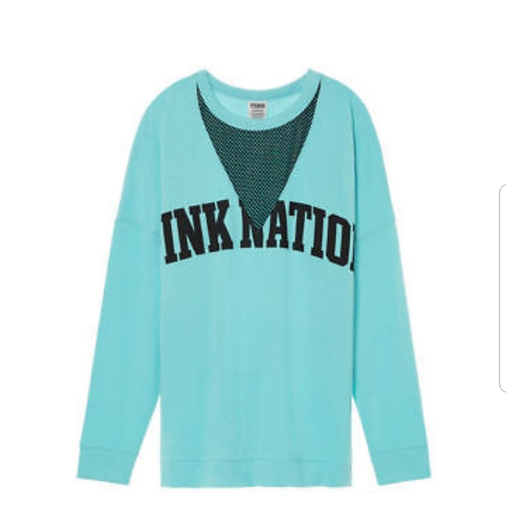 PINK VICTORIA'S SECRET PULLOVER SWEATER